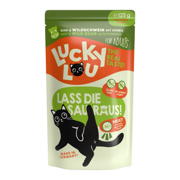 Lucky Lou Rind & Wildschwein 125g
